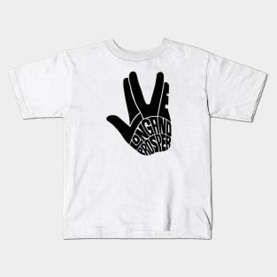 Live Long and Prosper (Star Trek) Kids T-Shirt